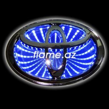 Автомобильный 3D LED логотип Toyota